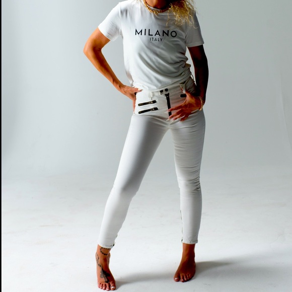 rag & bone Denim - Rag & Bone High Rise Biker Jeans